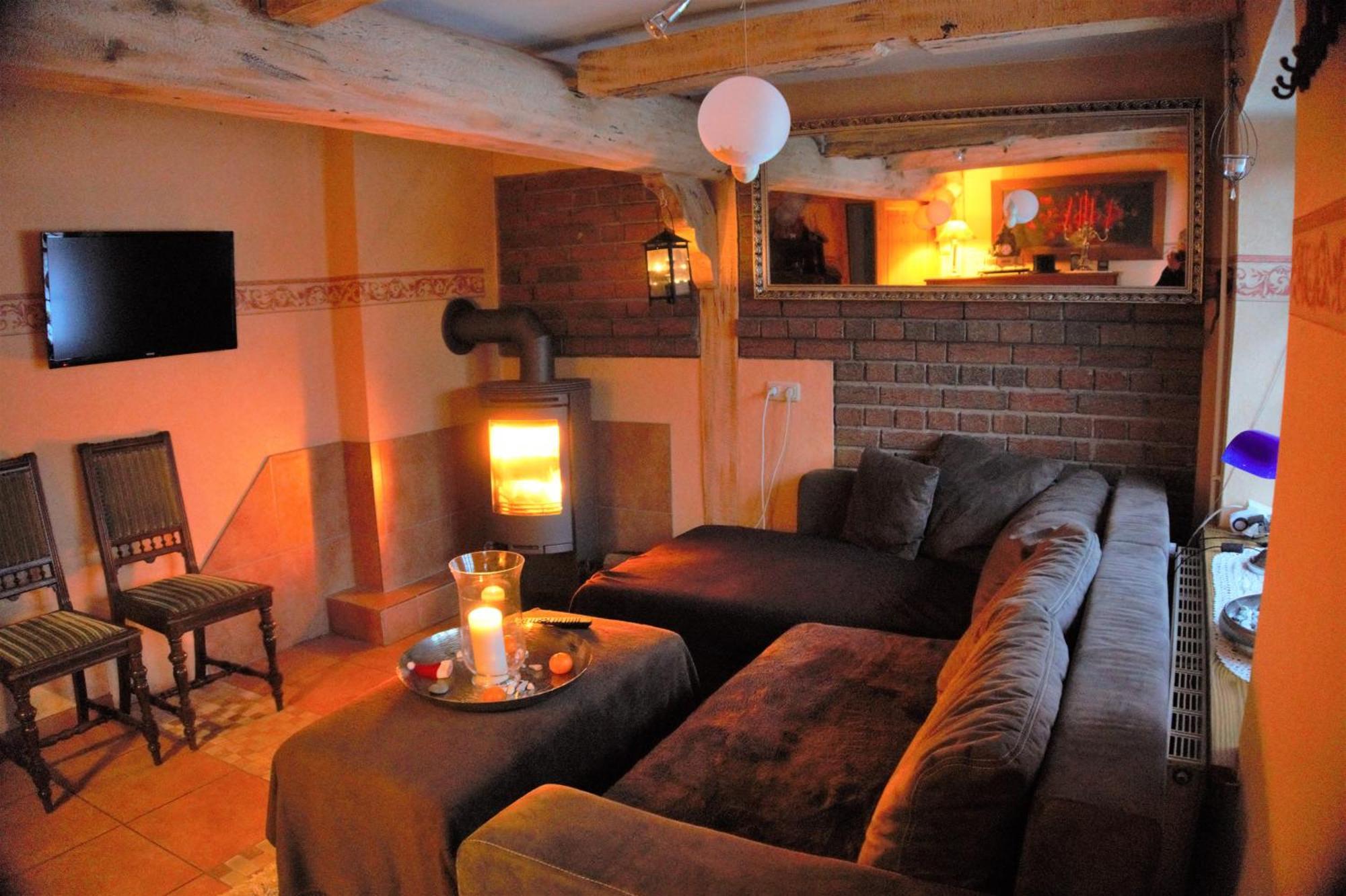 Altes Landhaus Oste, Klavier Appartement, 2 Zimmer Mit Kamin Hemmoor Εξωτερικό φωτογραφία