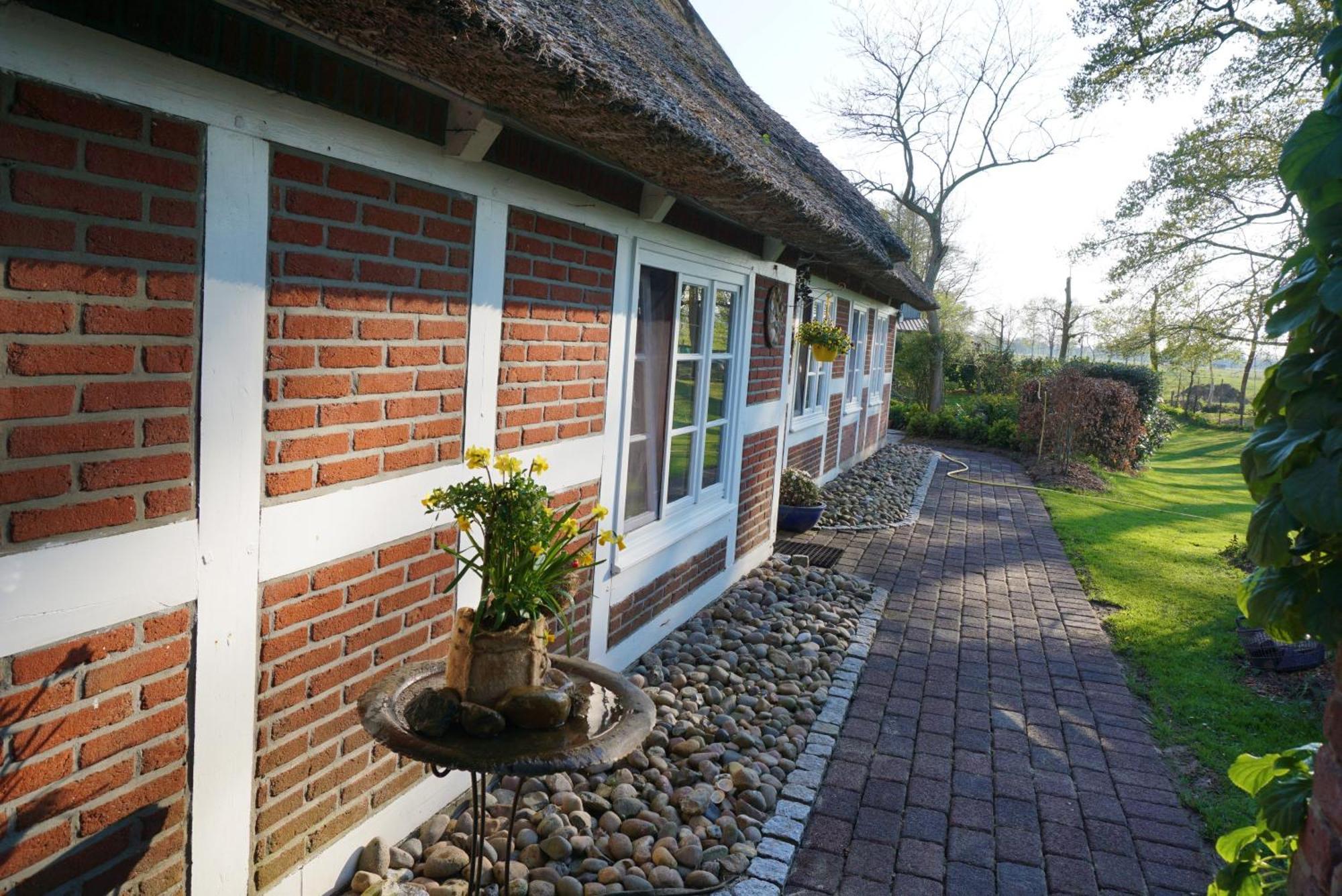 Altes Landhaus Oste, Klavier Appartement, 2 Zimmer Mit Kamin Hemmoor Εξωτερικό φωτογραφία