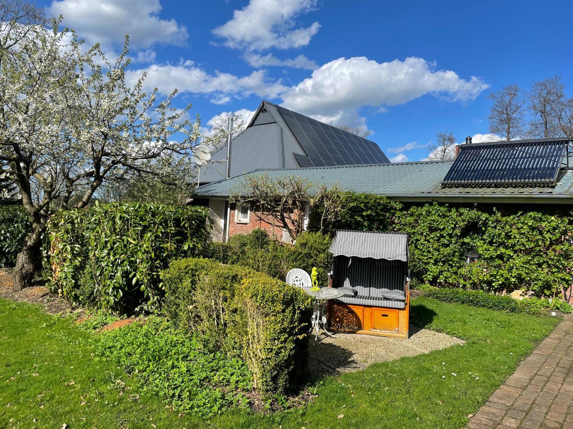 Altes Landhaus Oste, Klavier Appartement, 2 Zimmer Mit Kamin Hemmoor Εξωτερικό φωτογραφία