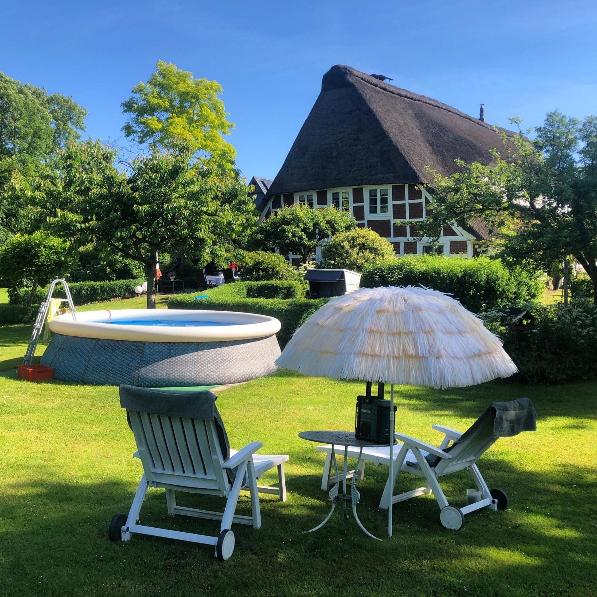 Altes Landhaus Oste, Klavier Appartement, 2 Zimmer Mit Kamin Hemmoor Εξωτερικό φωτογραφία